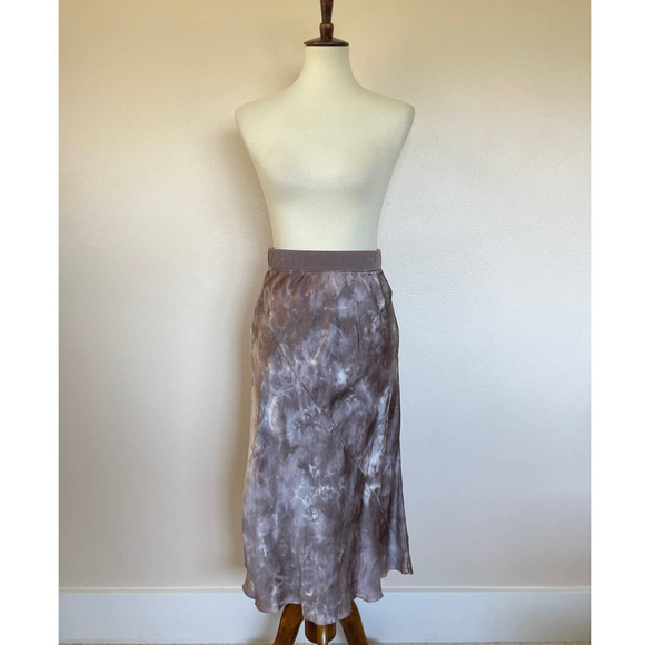 ATM Tie Dye Silk Skirt - Picture 2 of 5
